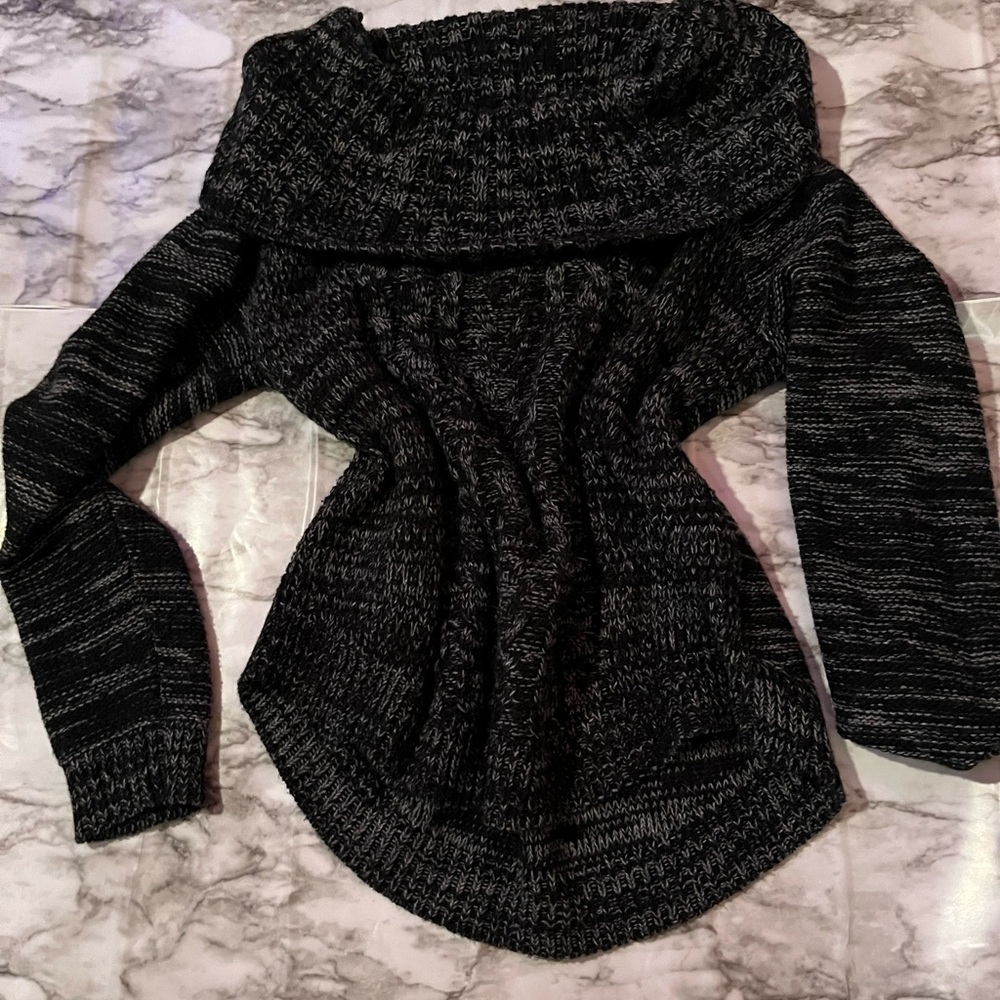 Women’s off the shoulder sweater